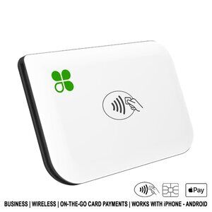 First Data Clover GO V3 Credit Card Reader EMV NFC BLUETOOTH W/USB Power Supply